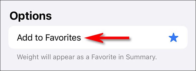 Toque em "Adicionar aos favoritos".
