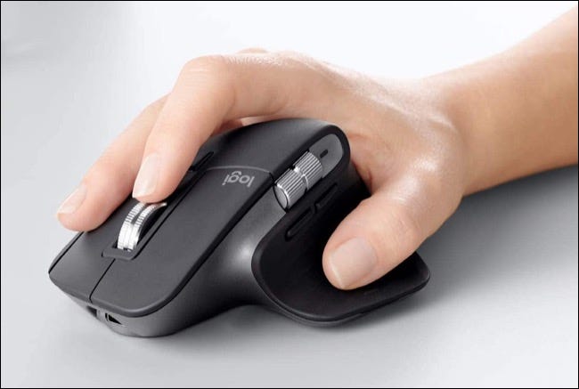 Mouse horizontal ergonômico da Logitech