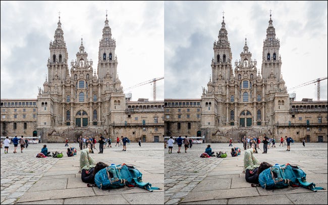 foto de catedral esquivada e queimada