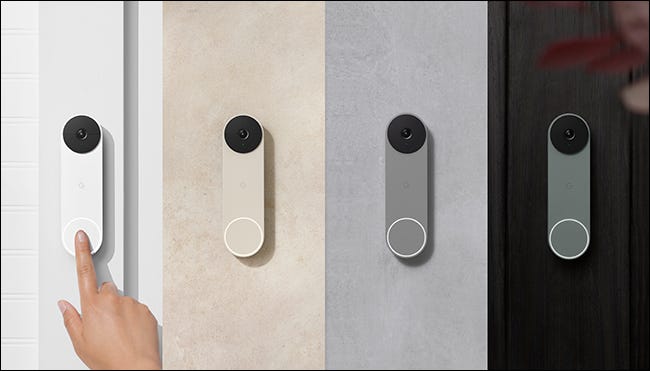 Ofertas de cores Nest Doorbell