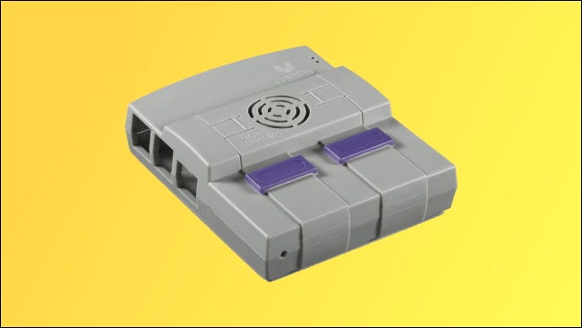 Estojo Vilros SNES estilo Raspberry Pi