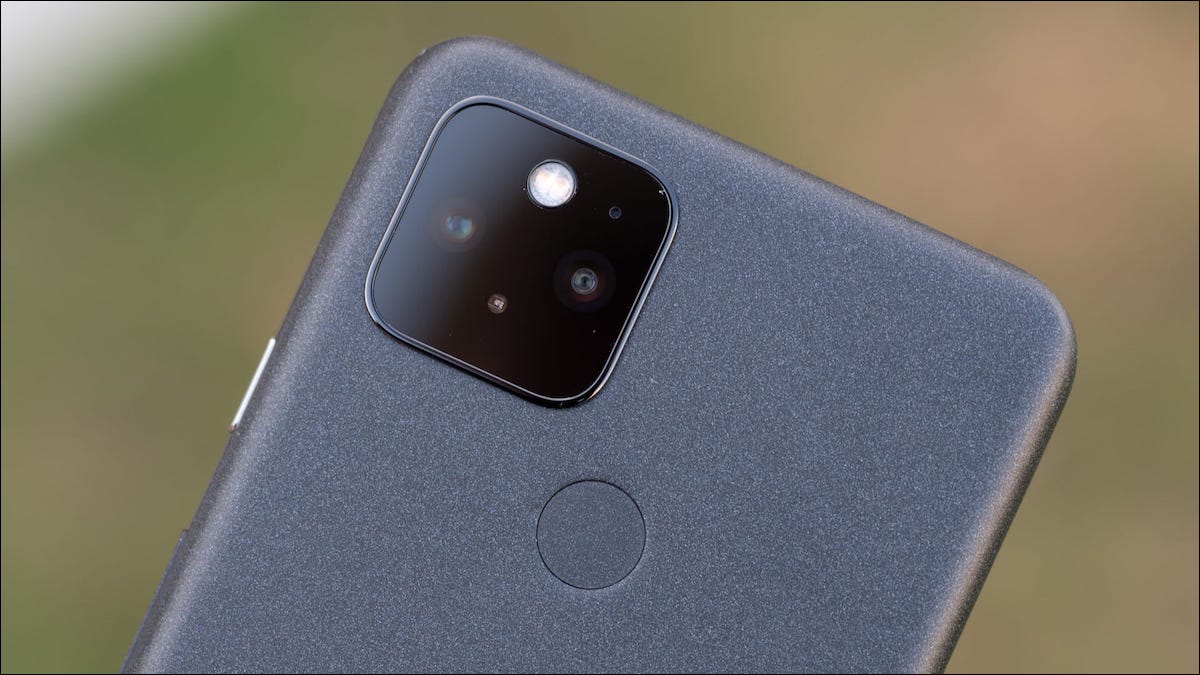 Google Pixel 5 rear cameras