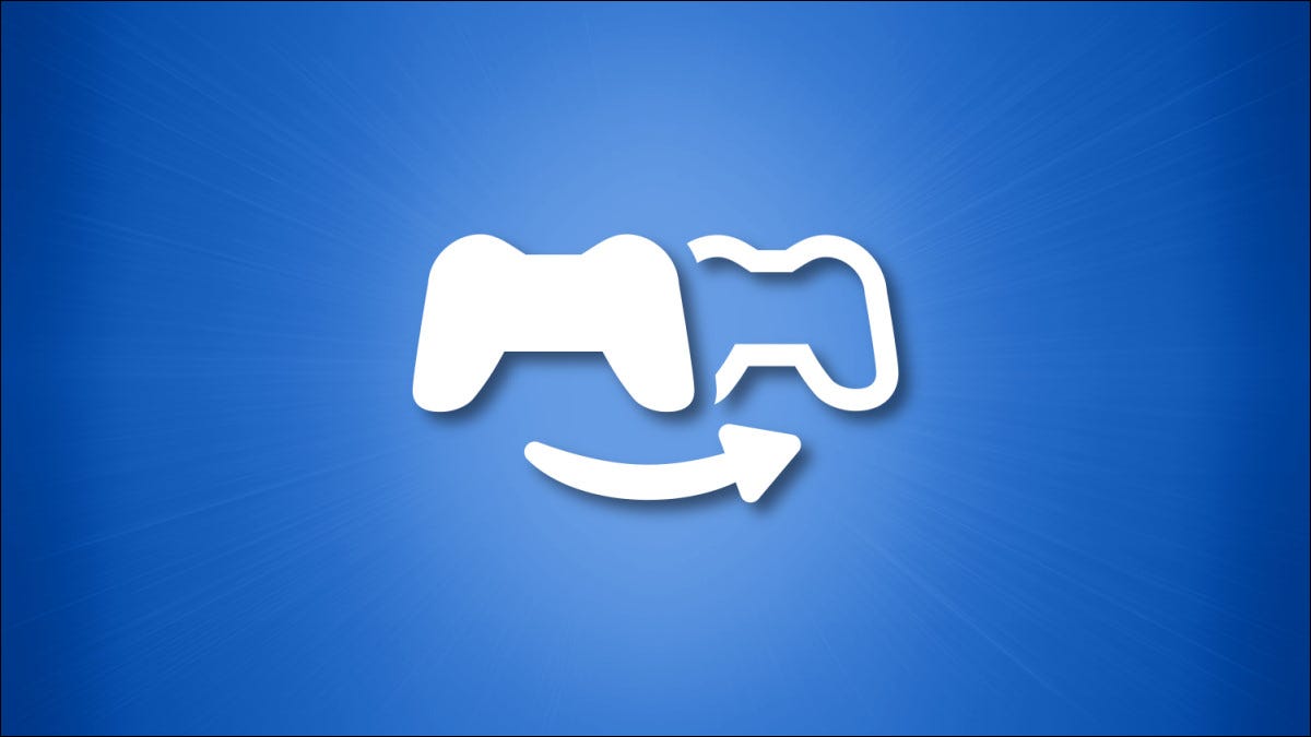 Logotipo do Sony PlayStation Share Play em um fundo azul