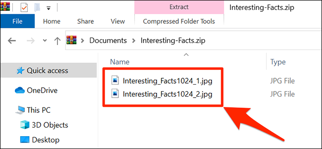 Páginas PDF como arquivos JPG no File Explorer.