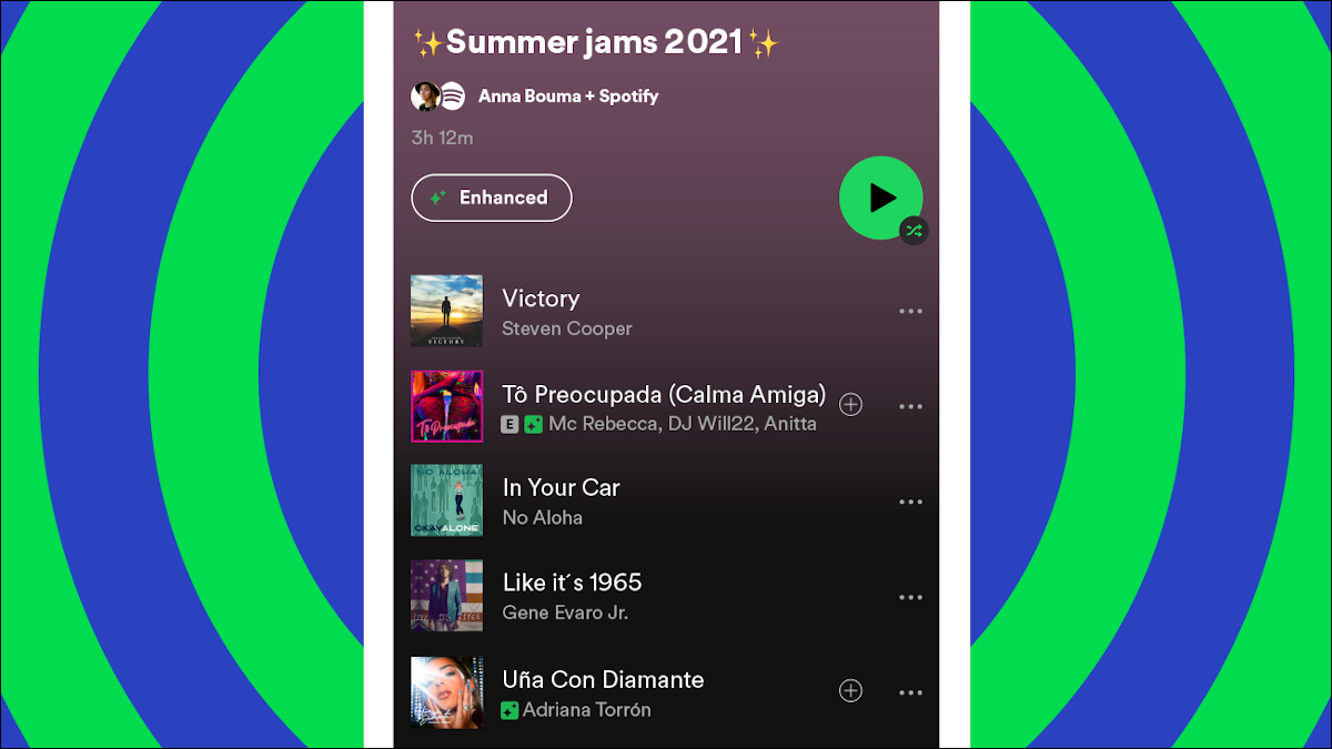 Botão Spotify Enhance