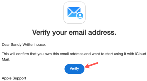 Verifique seu endereço de e-mail