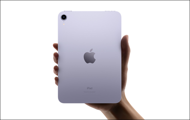 câmera traseira do iPad mini 2021