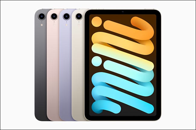 Cores iPad Mini 2021