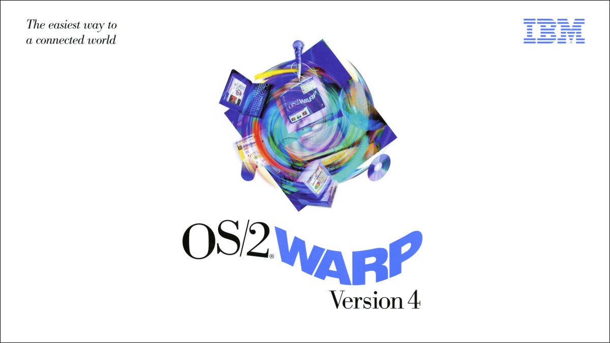 Arte do IBM OS / 2 Warp Versão 4