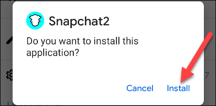 Toque em “Instalar”.