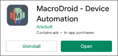 Instale MacroDroid.