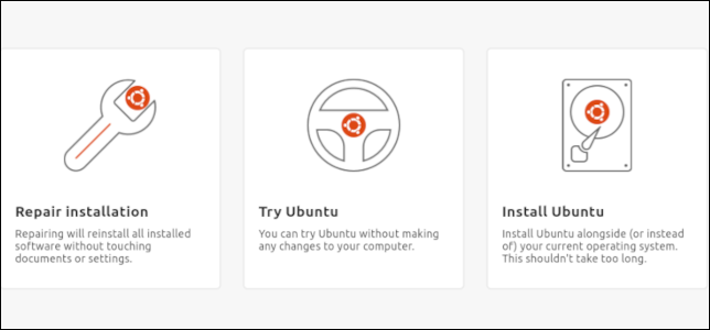 O novo instalador baseado no Ubuntu Flutter