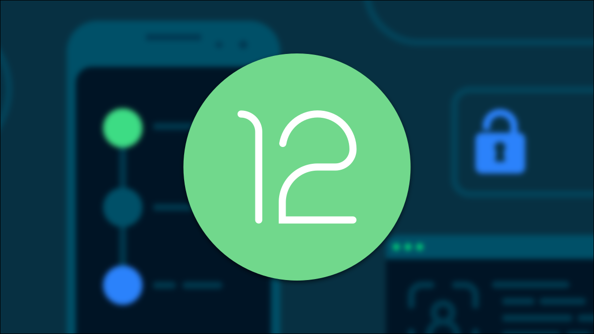 Logotipo do Android 12.