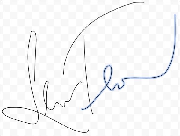 Desenhe sua assinatura