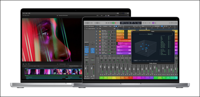 Aplicativos de tela inteira no 2021 MacBook Pro de 14 "e 16"
