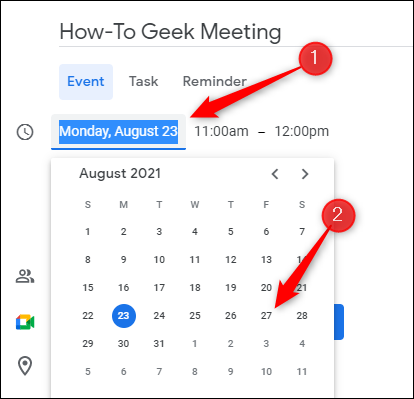 Defina a data da reunião