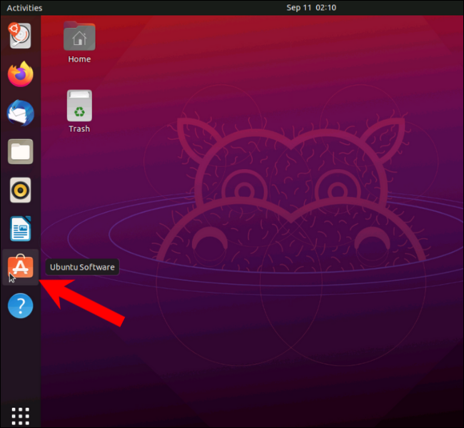 Encontre o software Ubuntu