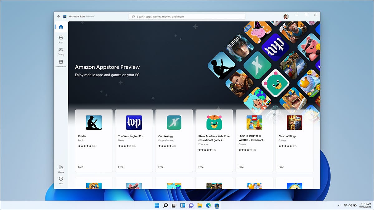 Aplicativos Android Windows 11