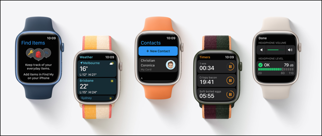 Novos recursos no watchOS 8