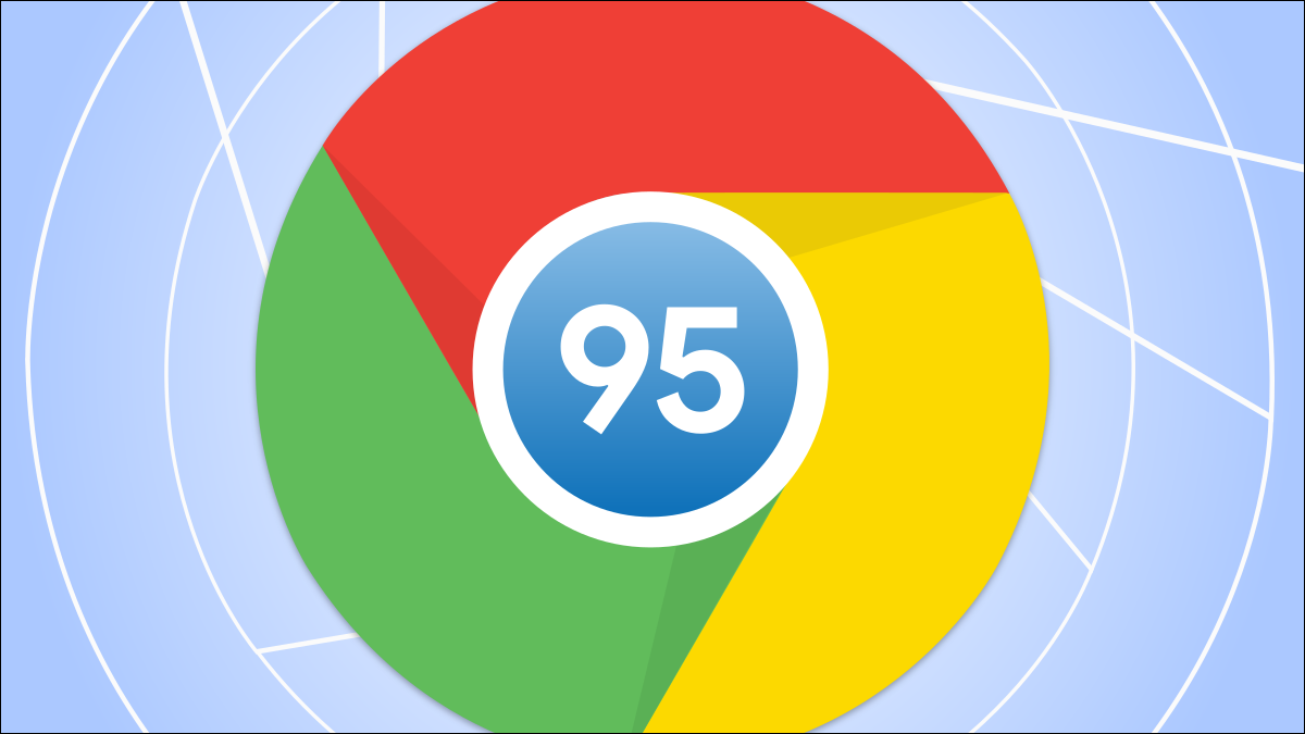 Logotipo do Chrome 95