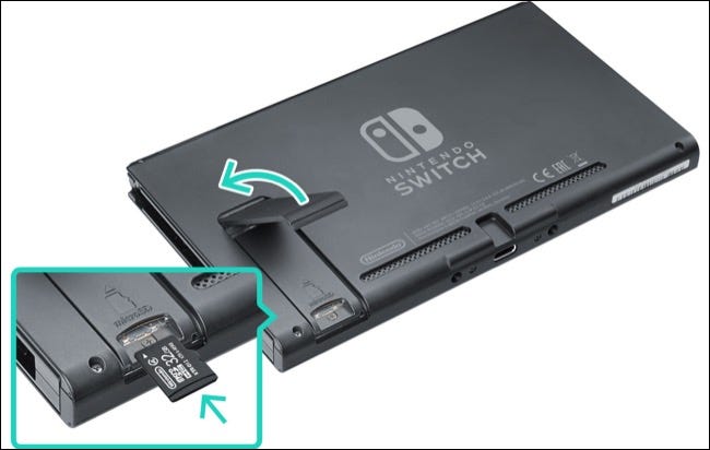 Como adicionar um cartão de memória ao seu Nintendo Switch