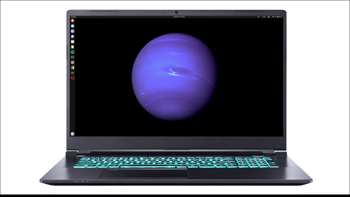 Laptop Juno Linux
