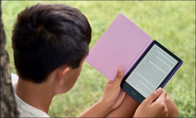 Kindle Paperwhite Kids pronto para crianças