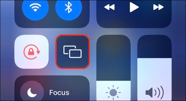 Use Screen Mirroring sobre AirPlay