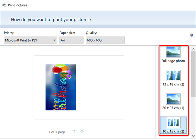 Altere a forma como a foto PNG aparece no PDF.