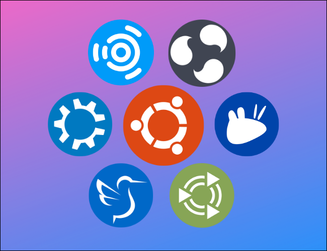 Logos para todos os sabores do Ubuntu