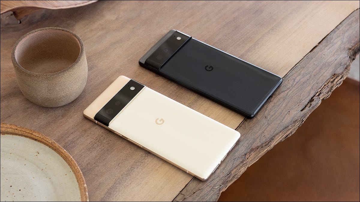 Dispositivos Pixel 6