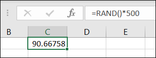 Função RAND por menos de 500