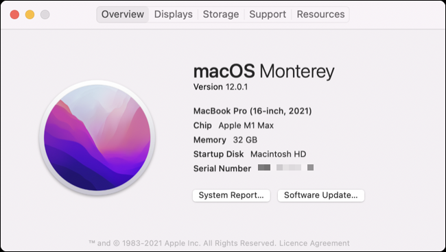 Sobre as informações do meu Mac