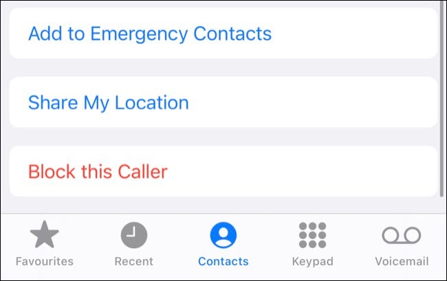 Adicionar contato a contatos de emergência no iPhone