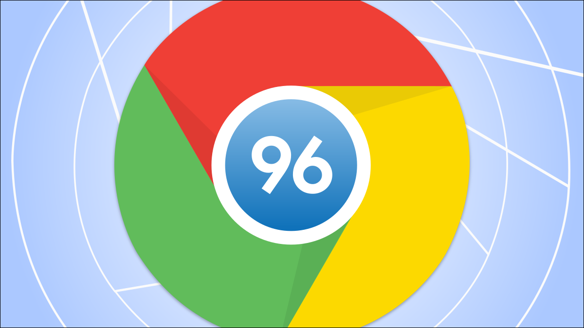 Logotipo do Chrome 96