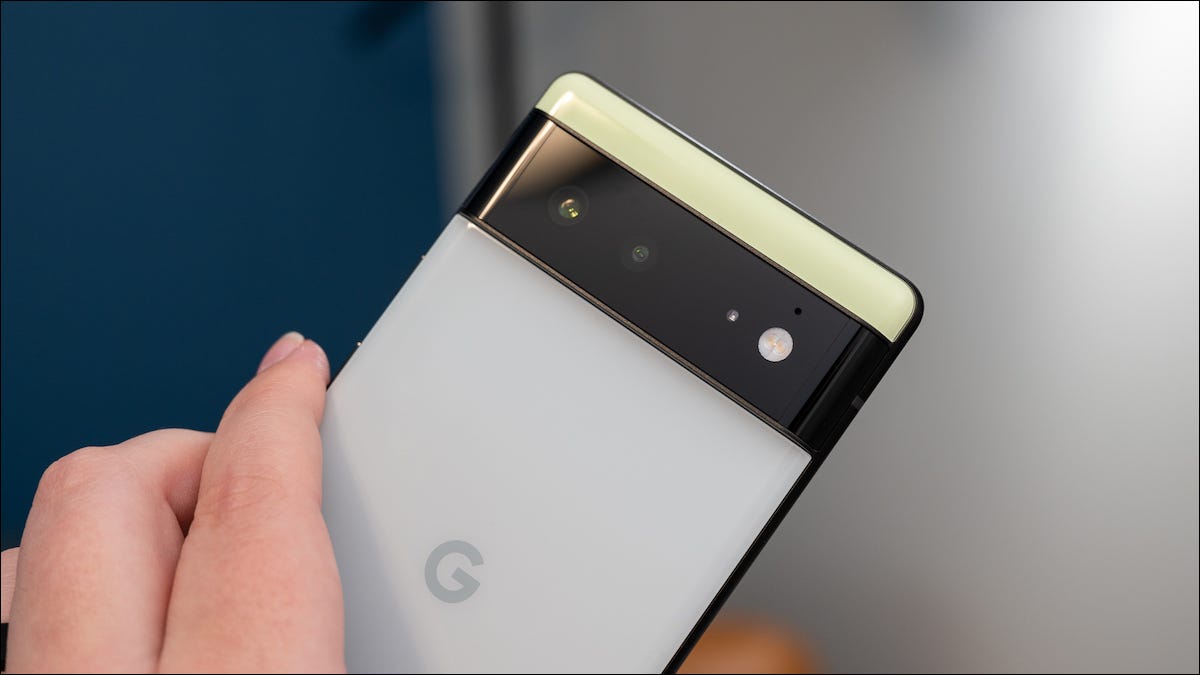Colisão da câmera do Google Pixel 6