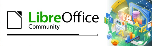 Tela inicial do LibreOffice