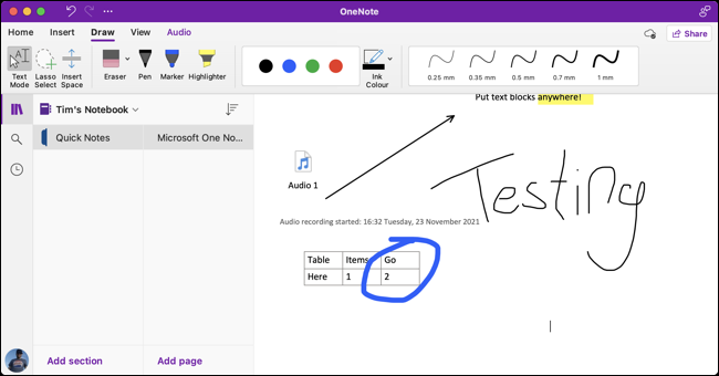 Microsoft OneNote para Mac