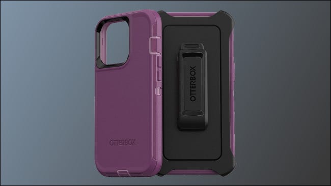 Série Otterbox Defender em fundo cinza