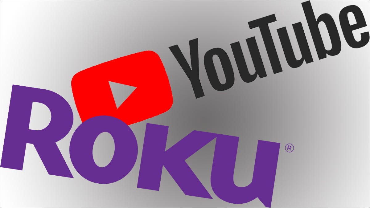 Logotipos Roku e YouTube