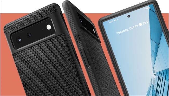 Capas Spigen no Pixel 6