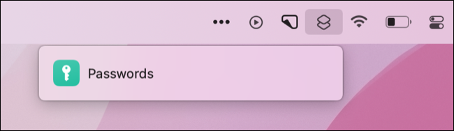 Lista de atalhos da barra de menu do macOS