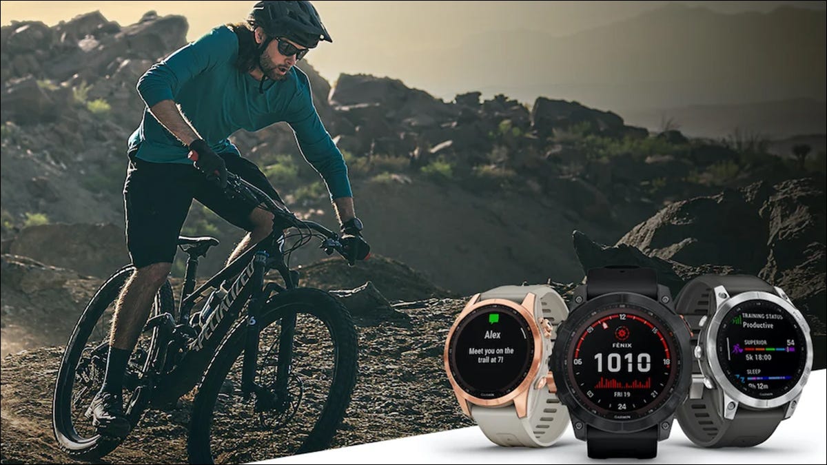 Modelos de smartwatch Garmin Fenix ​​7