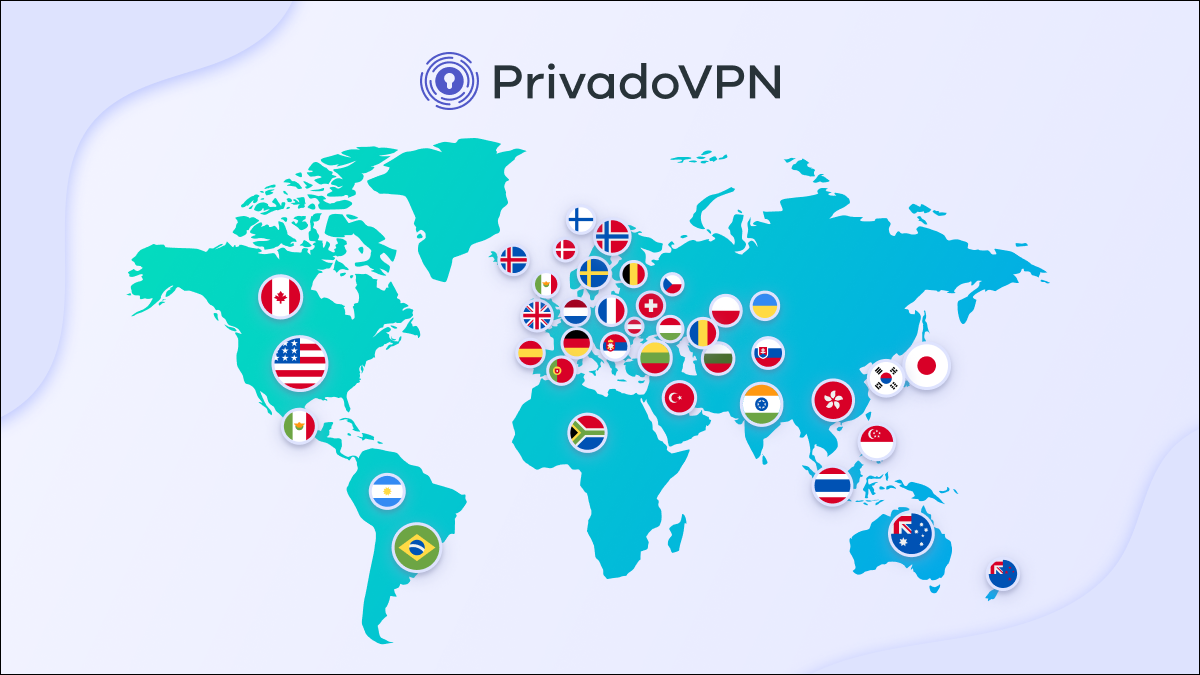 Locais PrivadoVPN