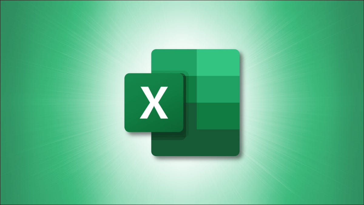 Logotipo do Microsoft Excel em um fundo verde.