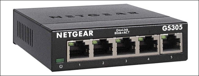Comutador Ethernet Netgear