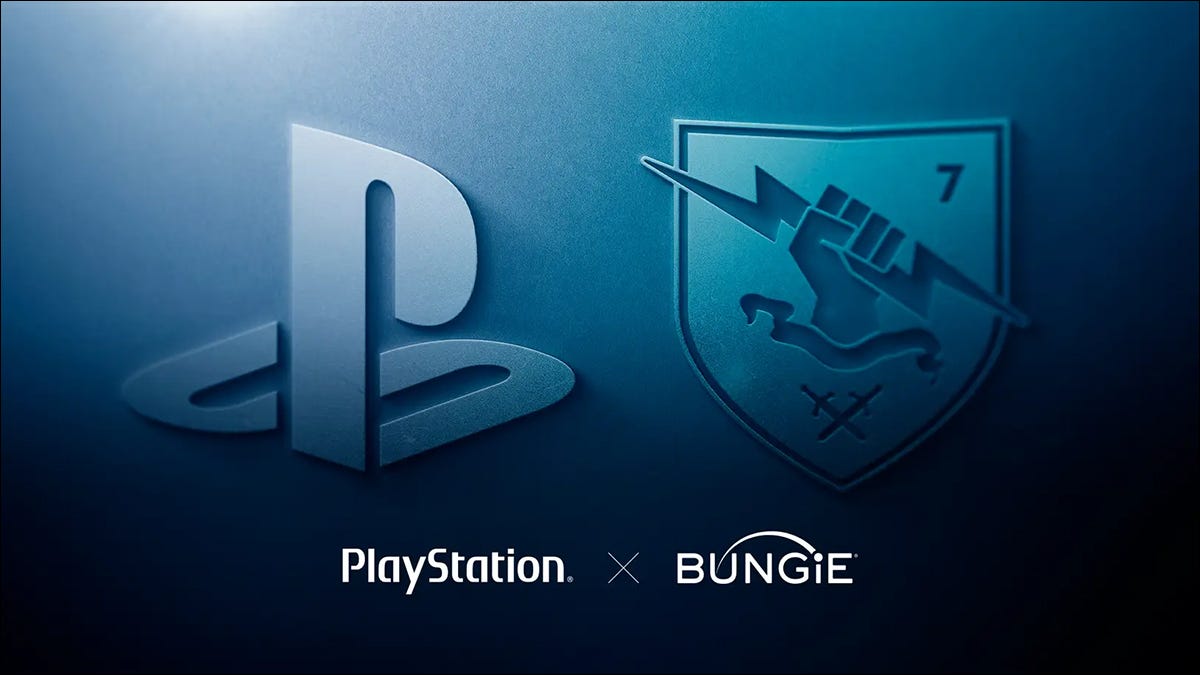Logos da Sony e da Bungie