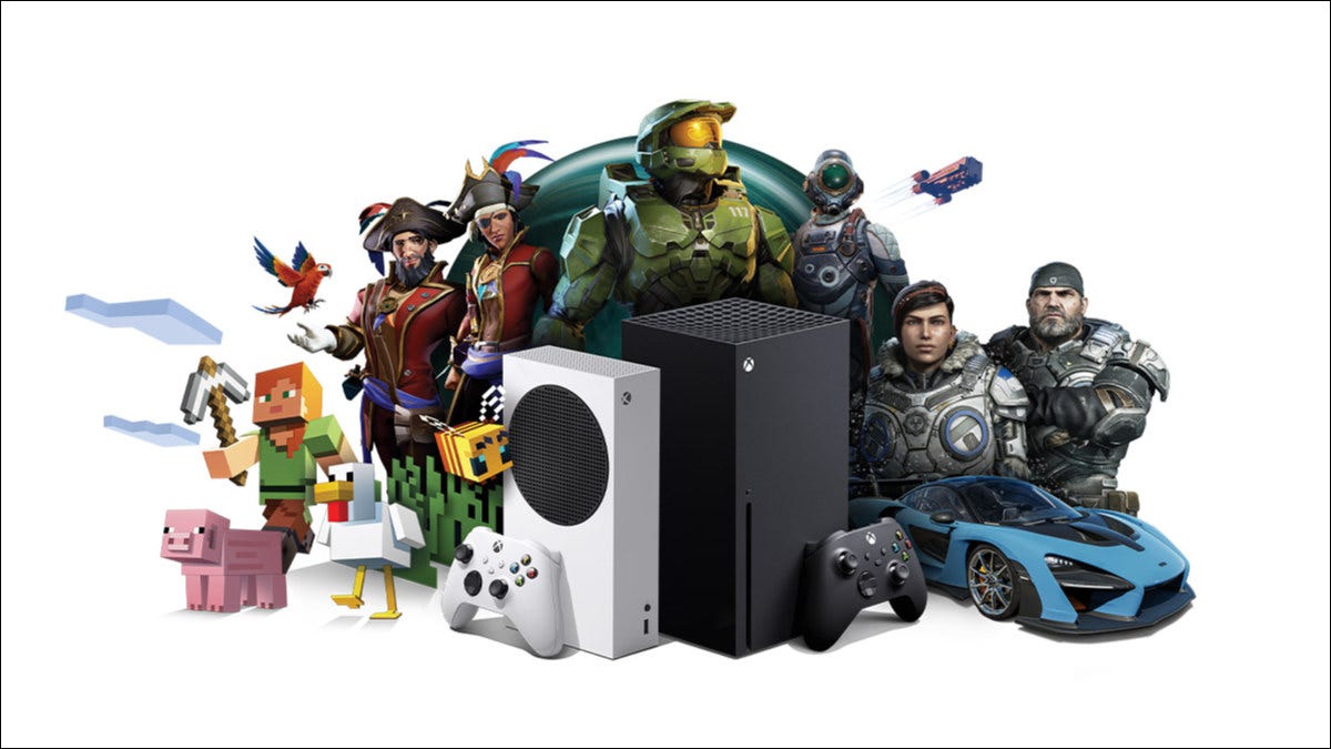 Listagem do Xbox Game Pass