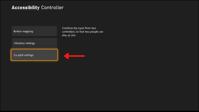 Configurações da Etapa 4 do Copiloto Xbox