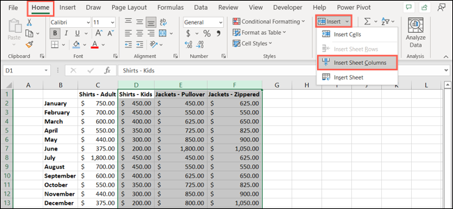 Como Adicionar E Remover Colunas E Linhas No Microsoft Excel Mais Geek 5489